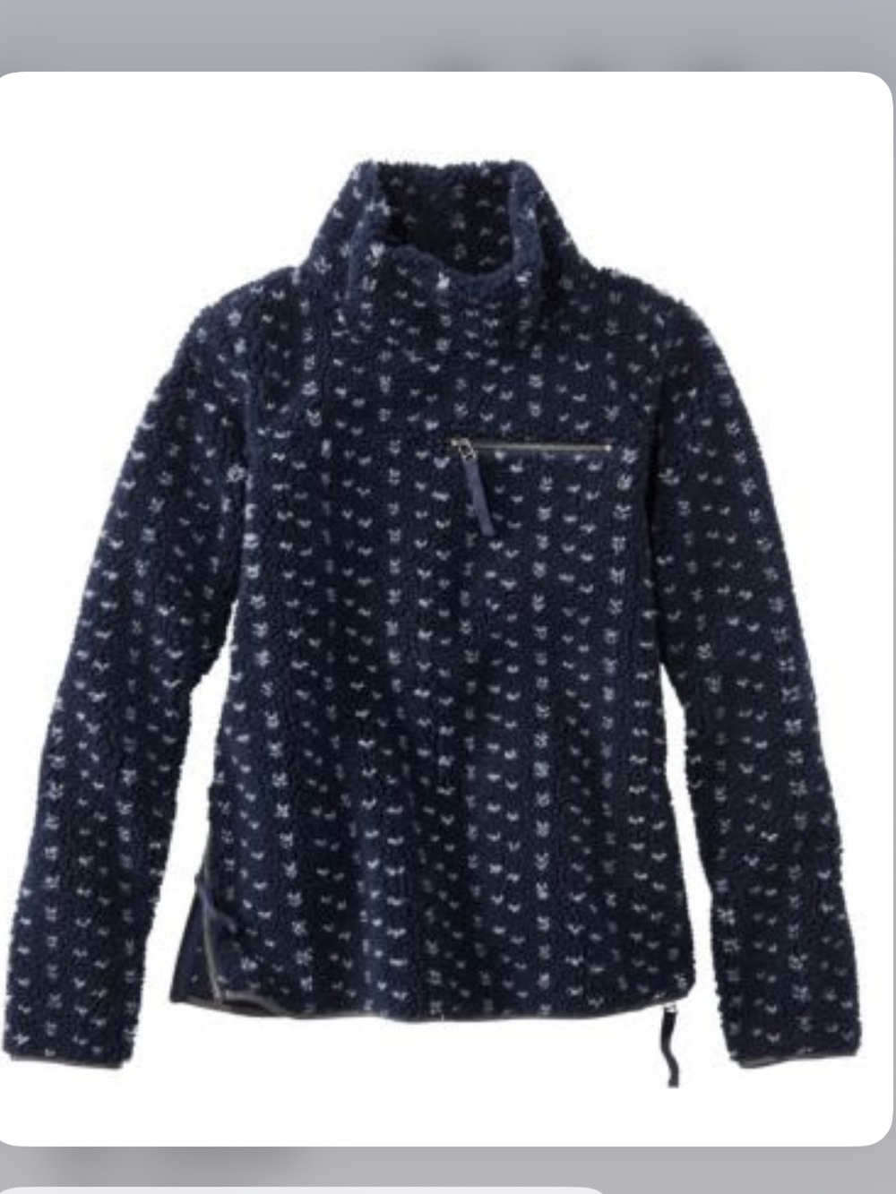 l.l.bean sherpa fleece women’s S